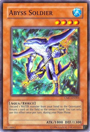 Abyss Soldier (Capsule Monster Coliseum) (CMC-EN001) - Yu-Gi-Oh! Video Game Promotional Cards Limited