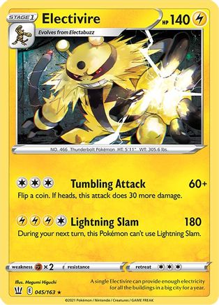 Electivire 045/163  SWSH05 Battle Styles - Rare