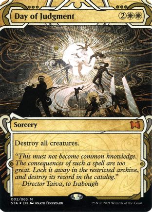 Day of Judgment (Foil Etched) (STA-02E) - Strixhaven Mystical Archive (Borderless) Foil