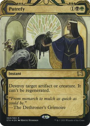 Putrefy (STA-63E) - Strixhaven Mystical Archive (Borderless) Foil