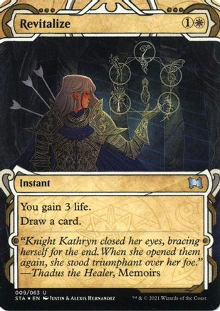 Revitalize (STA-09E) - Strixhaven Mystical Archive (Borderless) Foil