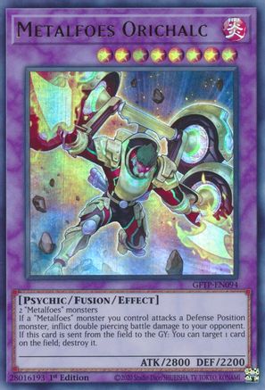 Metalfoes Orichalc (GFTP-EN094) - Ghosts From the Past 1st Edition