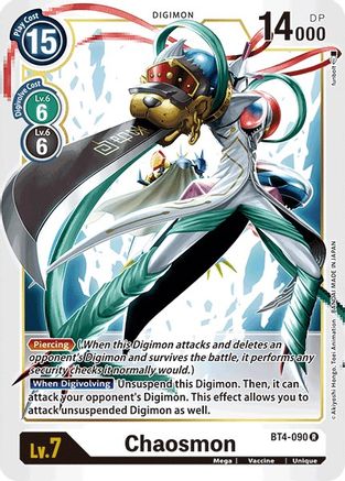 Chaosmon (BT4-090) - Great Legend