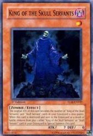 King of the Skull Servants (TLM-EN032) - The Lost Millennium 1st Edition