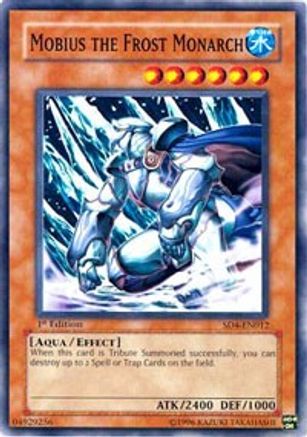 Mobius the Frost Monarch (SD4-EN012) - Structure Deck: Fury from the Deep 1st Edition