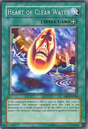 Heart of Clear Water (DB2-EN186) - Dark Beginning 2 Unlimited