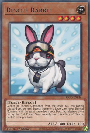 Rescue Rabbit (KICO-EN034) - King's Court 1st Edition