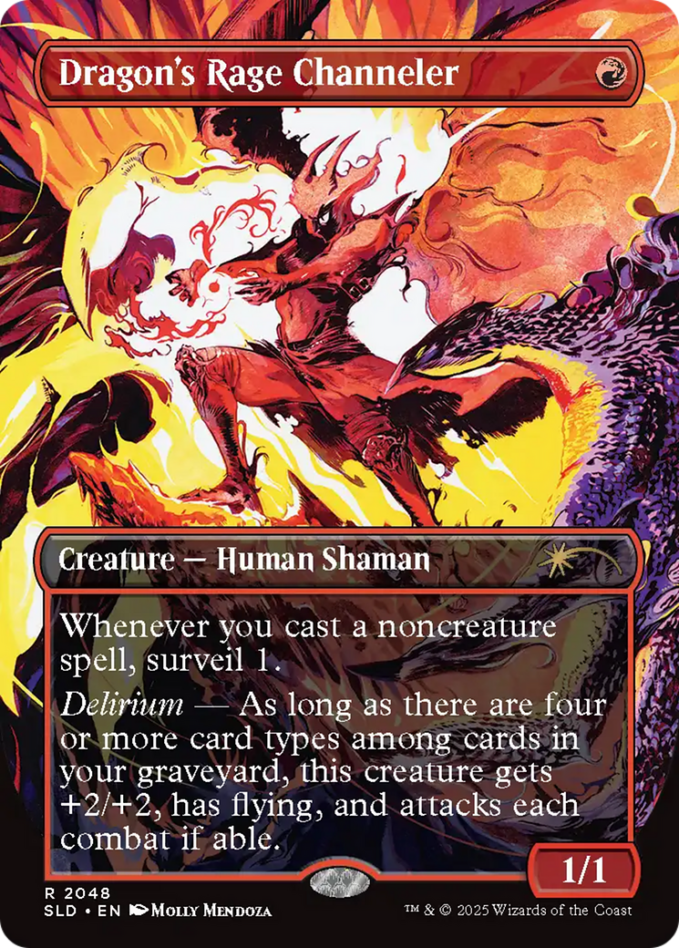 Dragon's Rage Channeler (2048) (Rainbow Foil) (SLD-2048) - Secret Lair Drop Series Foil