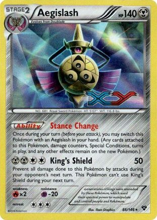 Aegislash 086/146 - Holofoil XY Promos - Promo