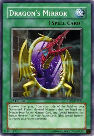 Dragon's Mirror (CRV-EN040) - Cybernetic Revolution 1st Edition