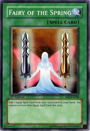 Fairy of the Spring (SD5-EN028) - Structure Deck: Warrior's Triumph 1st Edition