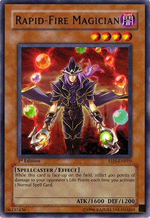 Rapid-Fire Magician (EEN-EN019) - Elemental Energy 1st Edition