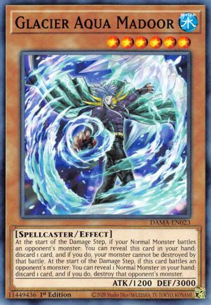 Glacier Aqua Madoor (DAMA-EN023) - Dawn of Majesty 1st Edition