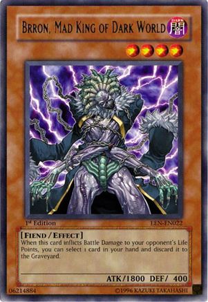 Brron, Mad King of Dark World (EEN-EN022) - Elemental Energy Unlimited