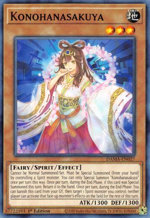 Konohanasakuya (DAMA-EN027) - Dawn of Majesty 1st Edition