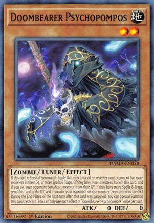 Doombearer Psychopompos (DAMA-EN028) - Dawn of Majesty 1st Edition