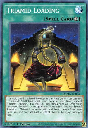 Triamid Loading (DAMA-EN063) - Dawn of Majesty 1st Edition