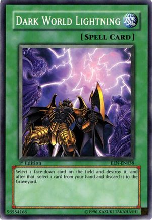 Dark World Lightning (EEN-EN038) - Elemental Energy Unlimited