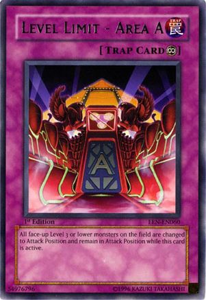 Level Limit - Area A (EEN-EN060) - Elemental Energy 1st Edition