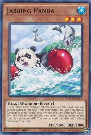 Jabbing Panda (MP21-EN219) - 2021 Tin of Ancient Battles 1st Edition