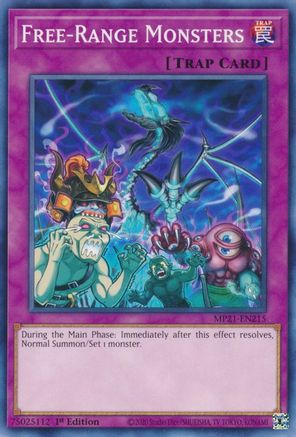 Free-Range Monsters (MP21-EN215) - 2021 Tin of Ancient Battles 1st Edition