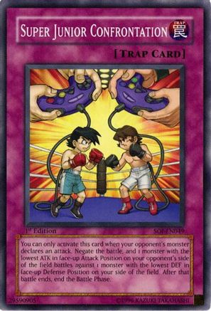 Super Junior Confrontation (SOI-EN049) - Shadow of Infinity 1st Edition