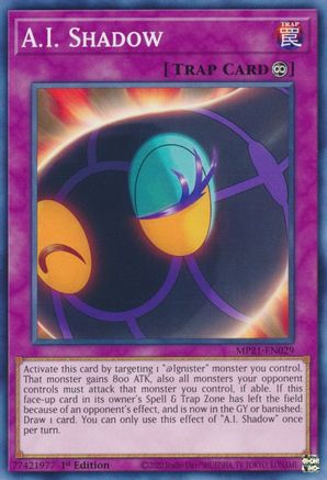 A.I. Shadow (MP21-EN029) - 2021 Tin of Ancient Battles 1st Edition