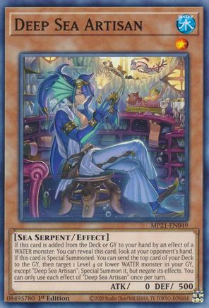 Deep Sea Artisan (MP21-EN049) - 2021 Tin of Ancient Battles 1st Edition