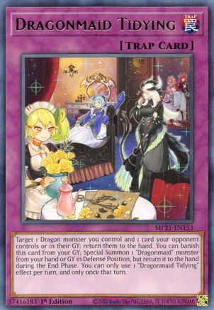 Dragonmaid Tidying (MP21-EN153) - 2021 Tin of Ancient Battles 1st Edition
