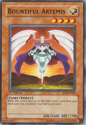 Bountiful Artemis (EOJ-EN020) - Enemy of Justice 1st Edition