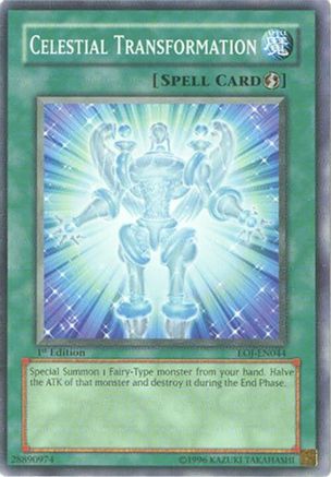 Celestial Transformation (EOJ-EN044) - Enemy of Justice 1st Edition