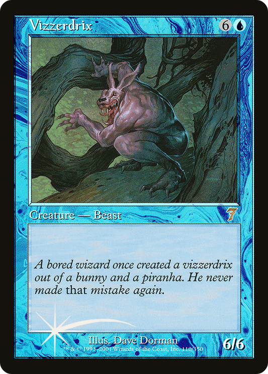 Vizzerdrix (7ED-110★) - Seventh Edition Foil