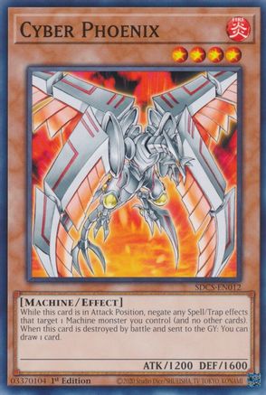Cyber Phoenix (SDCS-EN012) - Structure Deck: Cyber Strike 1st Edition