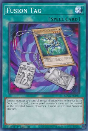 Fusion Tag (SDCS-EN031) - Structure Deck: Cyber Strike 1st Edition