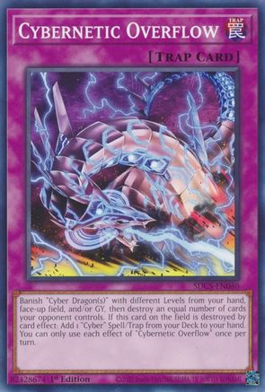 Cybernetic Overflow (SDCS-EN040) - Structure Deck: Cyber Strike 1st Edition