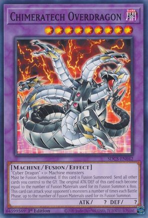 Chimeratech Overdragon (SDCS-EN042) - Structure Deck: Cyber Strike 1st Edition