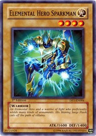 Elemental Hero Sparkman (DP1-EN004) - Duelist Pack 1: Jaden Yuki Unlimited