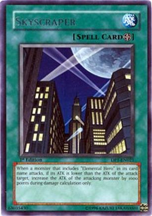 Skyscraper (DP1-EN021) - Duelist Pack 1: Jaden Yuki Unlimited