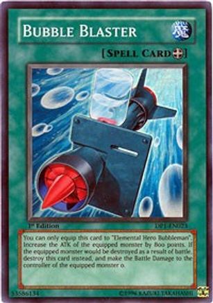 Bubble Blaster (DP1-EN023) - Duelist Pack 1: Jaden Yuki 1st Edition