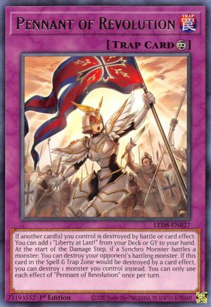 Pennant of Revolution (LED8-EN027) - Legendary Duelists: Synchro Storm 1st Edition