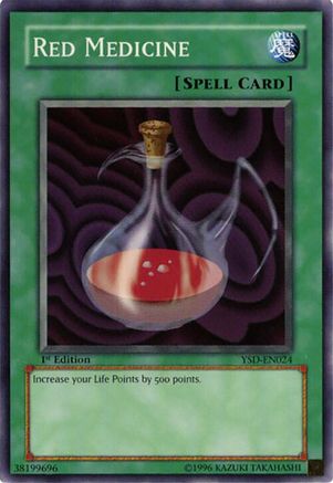 Red Medicine (YSD-EN024) - Starter Deck 2006 1st Edition