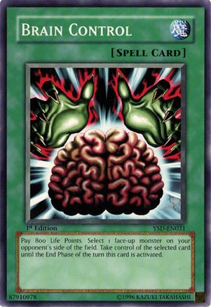 Brain Control (YSD-EN031) - Starter Deck 2006 Unlimited
