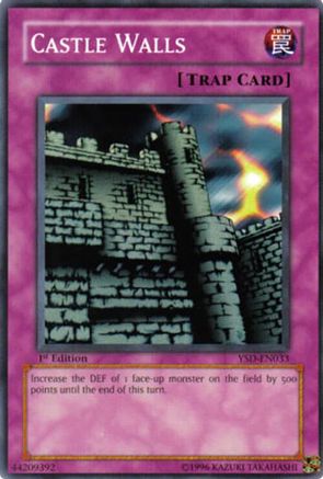 Castle Walls (YSD-EN033) - Starter Deck 2006 1st Edition