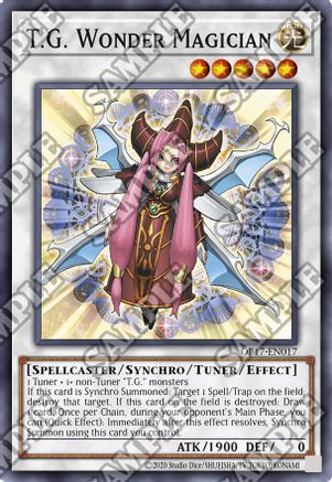 T.G. Wonder Magician (OP17-EN017) - OTS Tournament Pack 17 Unlimited