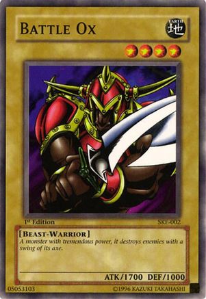 Battle Ox (SKE-002) - Starter Deck: Kaiba Evolution Unlimited