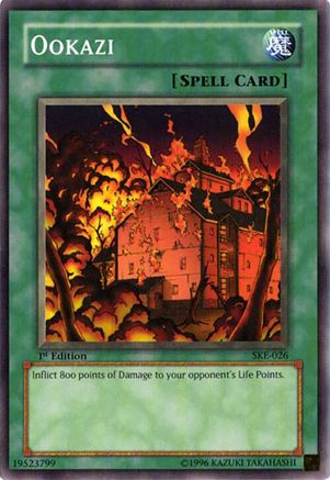 Ookazi (SKE-026) - Starter Deck: Kaiba Evolution 1st Edition