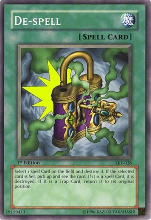 De-Spell (SKE-028) - Starter Deck: Kaiba Evolution Unlimited