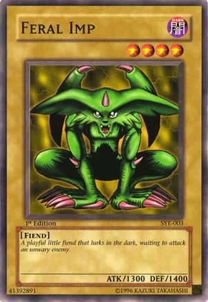Feral Imp (SYE-003) - Starter Deck: Yugi Evolution Unlimited