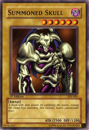Summoned Skull (SYE-005) - Starter Deck: Yugi Evolution Unlimited