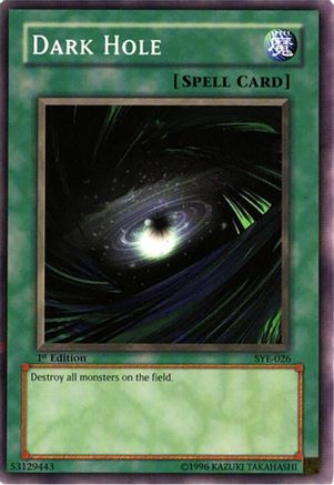 Dark Hole (SYE-026) - Starter Deck: Yugi Evolution Unlimited